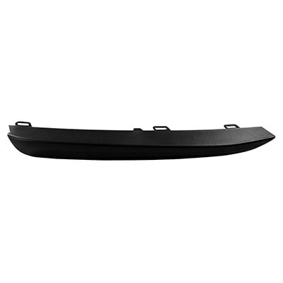 2016-2018 Bmw 3 Series Front Driver Side Lower Bumper Cover Molding; Without M-Package; With Sport Line; Air Inlet Surround Molding; Black; Made Of Abs Plastic Partslink BM1046143